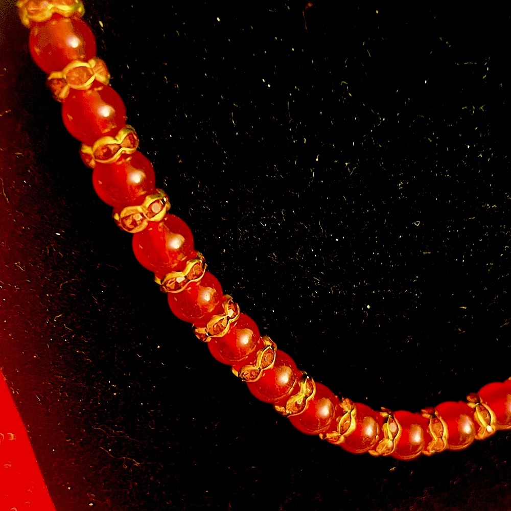 Genuine Beauty Red Ruby Gemstone Necklace. Matching Earrings to Come! Set!! - Picture 2 of 4